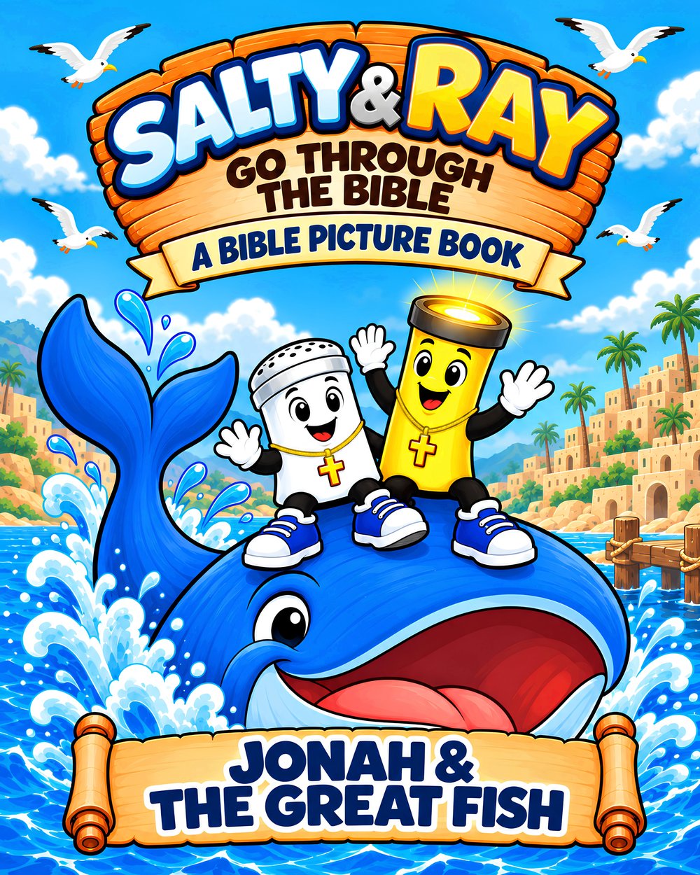 Jonah and the Great Fish picture book cover